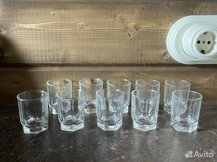 Стопка рюмка 10 шт