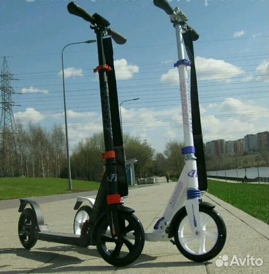 Самокаты Tech Team с амортизаторами