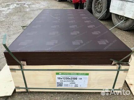 Фанера ламинированная 18мм