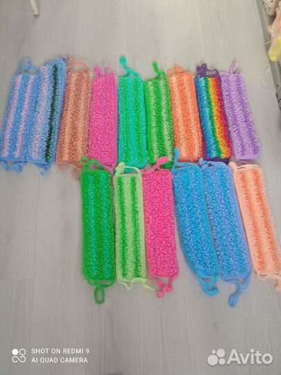 Мочалка ручной работы