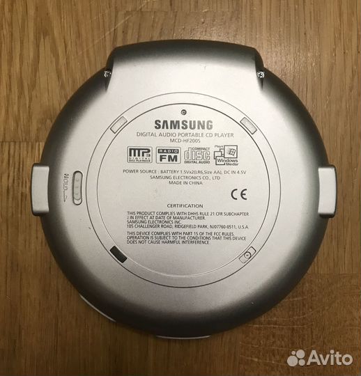 Cd плеер samsung mcd-hf2005