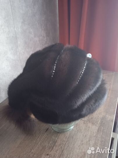 Шапка норковая