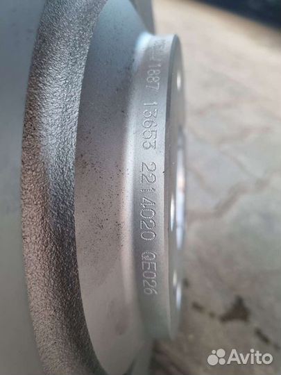 Тормозные задние диски audi а6