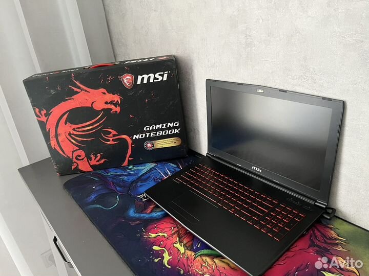 Игровой ноутбук msi