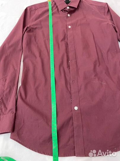 Рубашка мужская 46-48 H&M