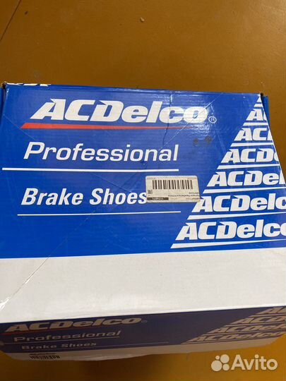 Колодки барабанные Acdelco для Шевроле aveo GM