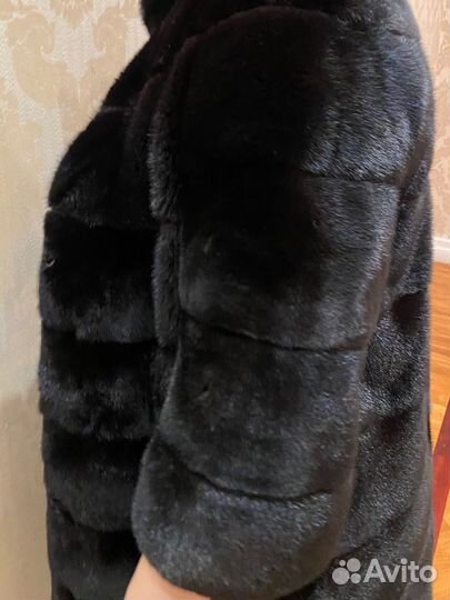 Шуба норковая blackglama 42 44