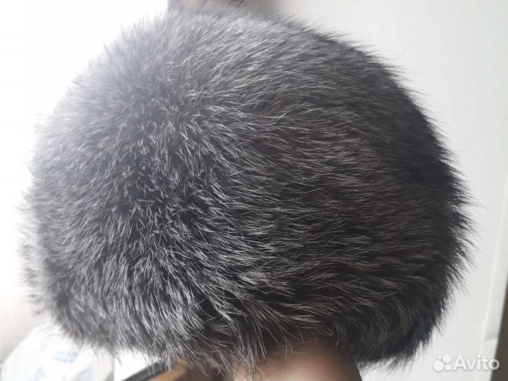 Шапка чернобурка