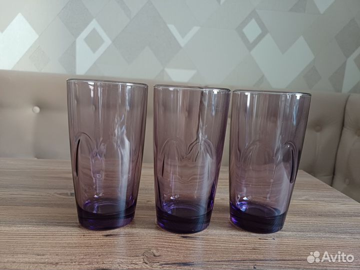 Стеклянные стаканы Макдональс