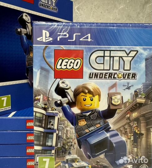Lego City Undercover ps4 новые диски
