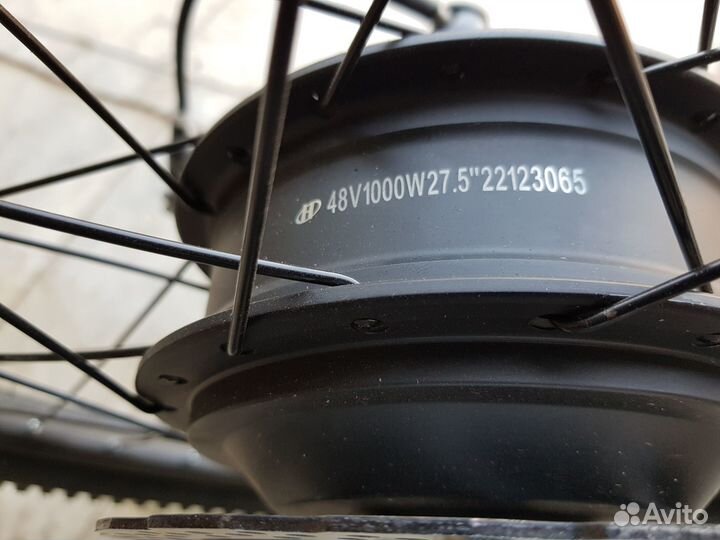 Мотор-колесо для велосипеда 1000Вт 48в в сборе