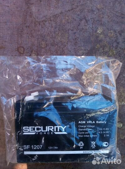 Новый аккумулятор 12v 7Ah для детских электромобил