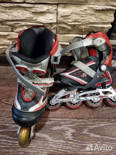 Роликовые коньки раздвижные
