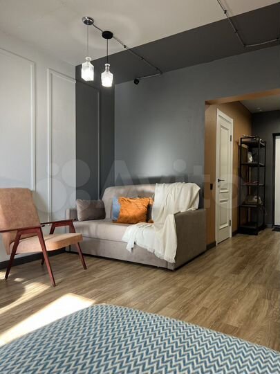 Квартира-студия, 38 м², 1 кровать