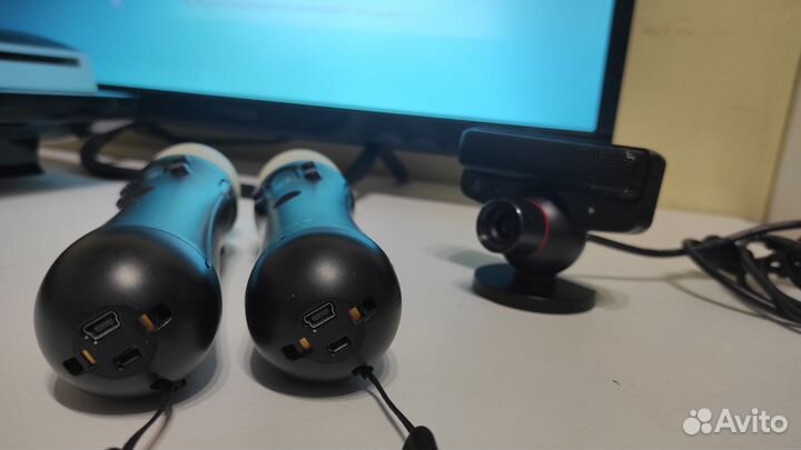 Playstation move для ps3 камера и пульт
