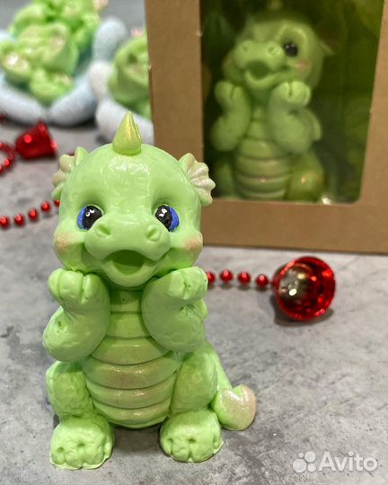 Мыло ручной работы. Драконы из мыла