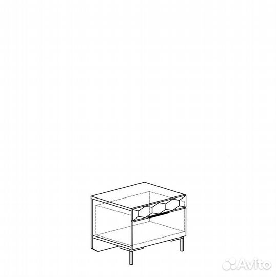 Тумба прикроватная