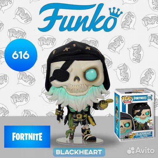Фигурка Funko POP Games Fortnite Blackheart (616)