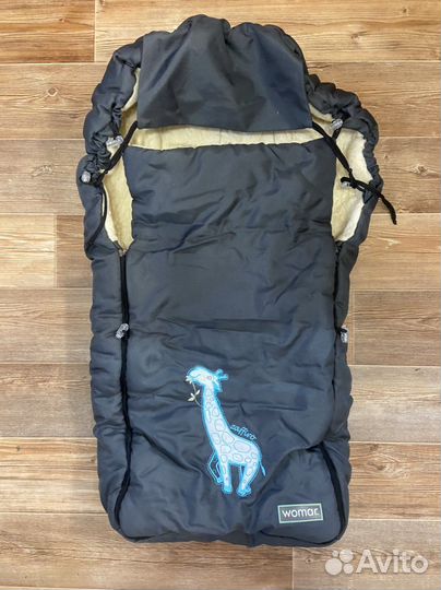 Зимний конверт в коляску