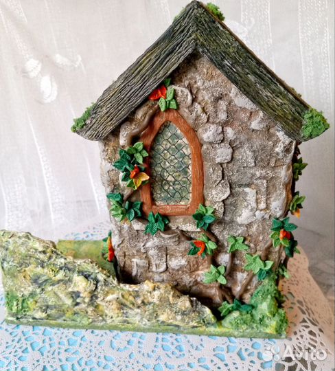 Чайный - домик + сахарница