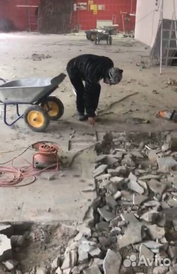 Демонтаж зданий, стен, полов и всего остального