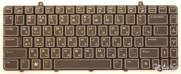 Клавиатура для ноутбука Dell Alienware M11x R2 R3