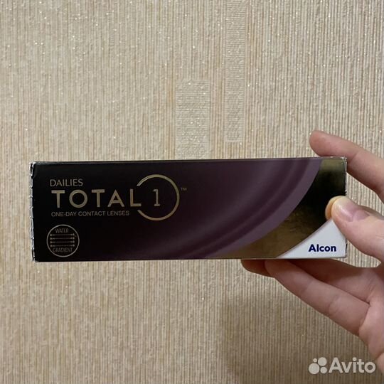 Линзы контактные однодневные dailies total 1