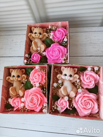 Мыло ручной работы - подарочные наборы