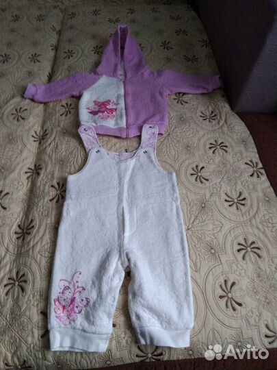Детский костюм для девочки. р-р 74