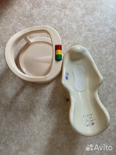 Горка и сиденье для купания