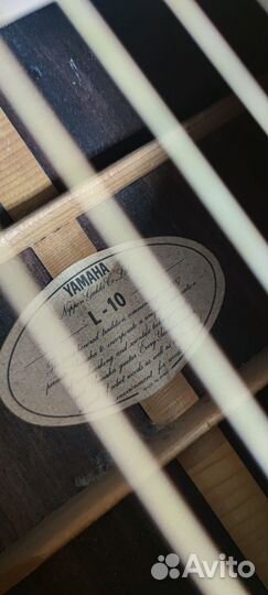 Гитара Yamaha L 10 винтаж Japan