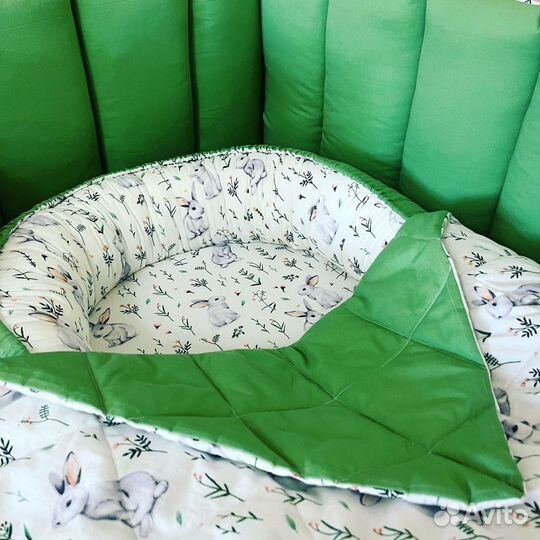 Бортики в детскую кроватку