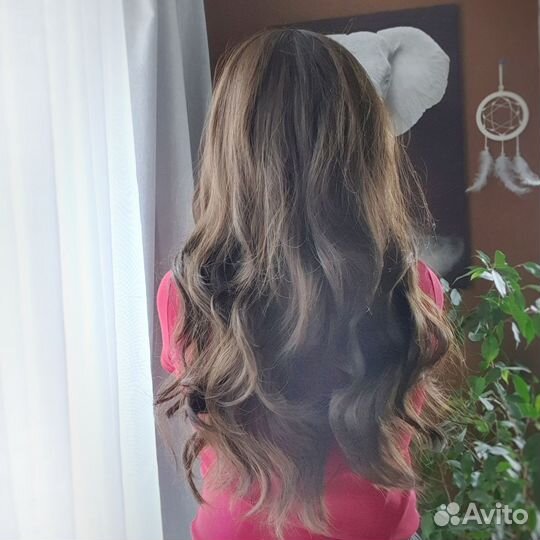 Парик новый термоволос густой