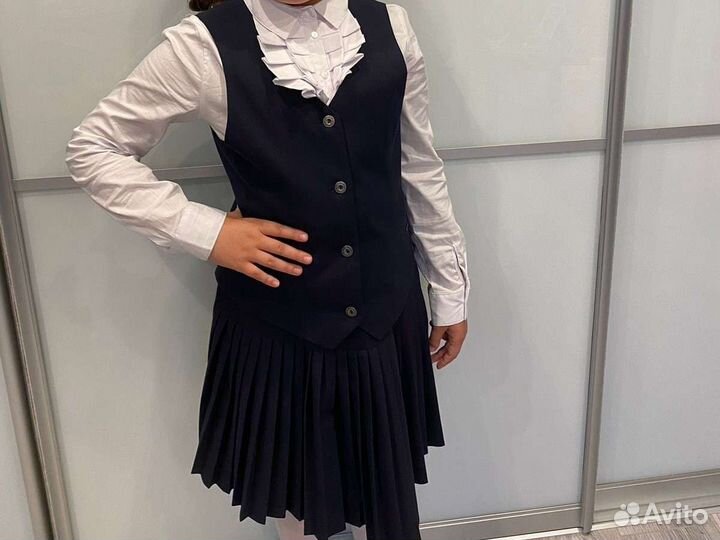 Школьная форма синяя