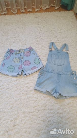 Вещи пакетом для девочки 122-134