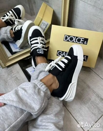 Dolce gabbana кеды женские 36