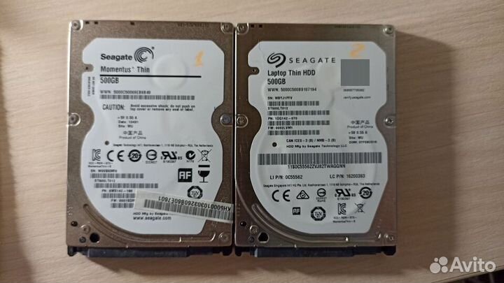 Жесткий диск 500Gb HDD 2.5