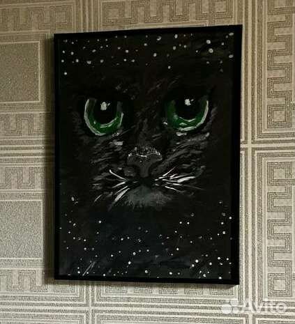 Чеширский кот. Картина