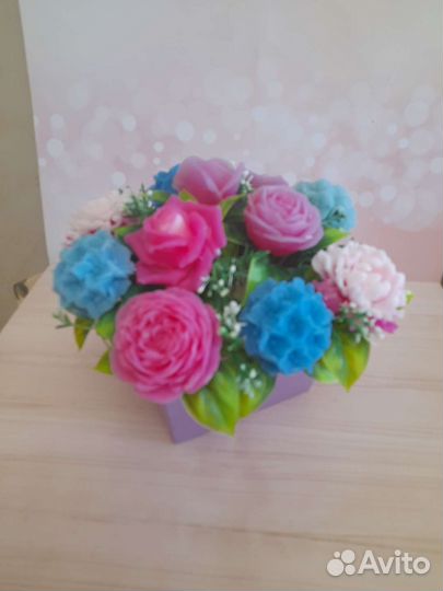Букеты из мыла ручной работы