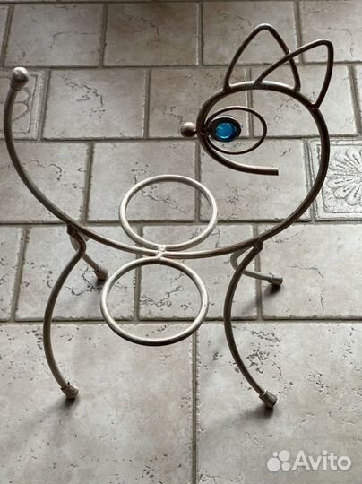 Подставка для цветов напольная металлическая