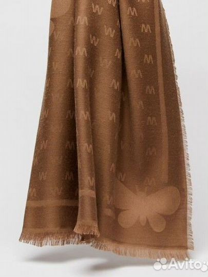 Палантин Max Mara шерсть вискоза