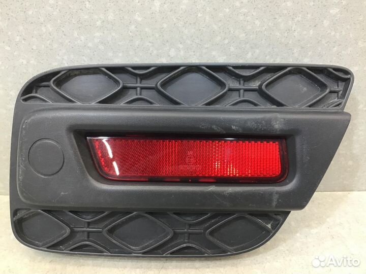 Накладка заднего бампера левая Renault Sandero 201