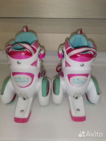 Роликовые коньки детские раздвижные