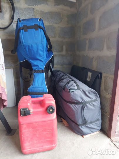 Лодка надувная с мотором