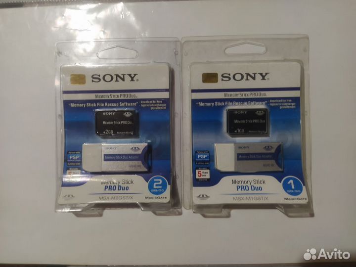 Sony Memory Stick PRO, PRO Duo. Оригинал