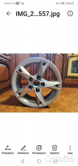 Литые диски Шевроле Авео. Круз. Опель Астра