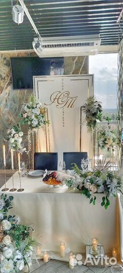 Оформление свадьбы, юбилеев, детские дни рождения