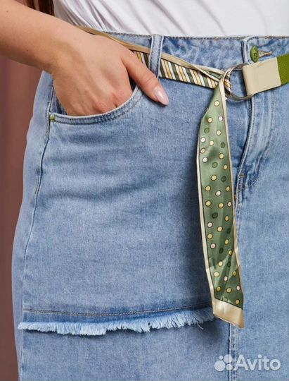 Юбка джинсовая