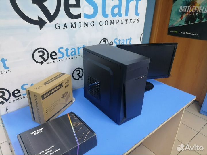 Пк для игр и работы(8ядер/16DDR4/RX570 8gb/SSD480)