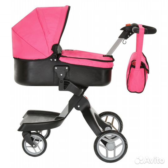 Кукольная коляска Pituso Coral/Коралл новая